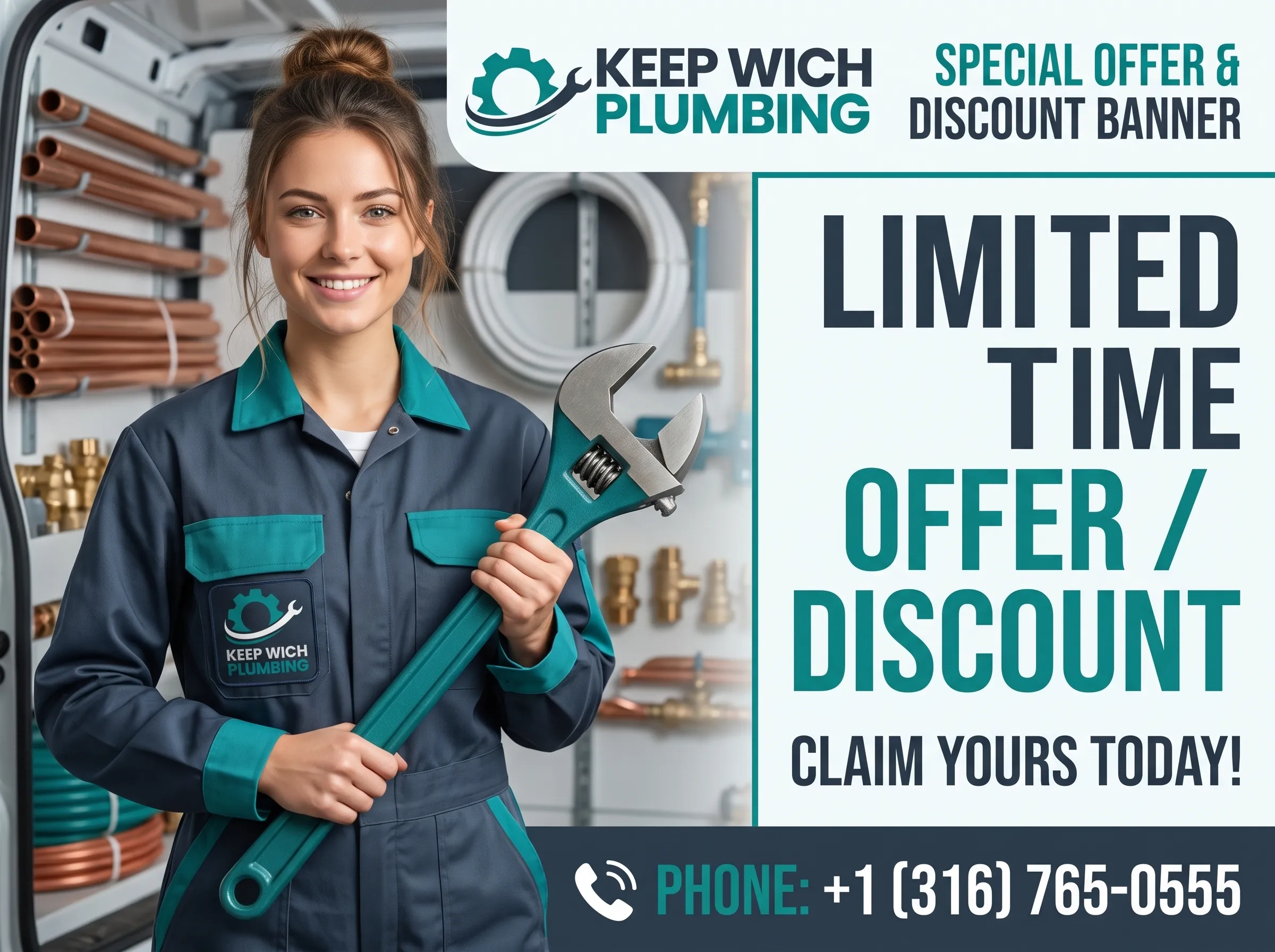 Limited Time Plumbing Discount Offer — Keep Wich Plumbing Wichita KS