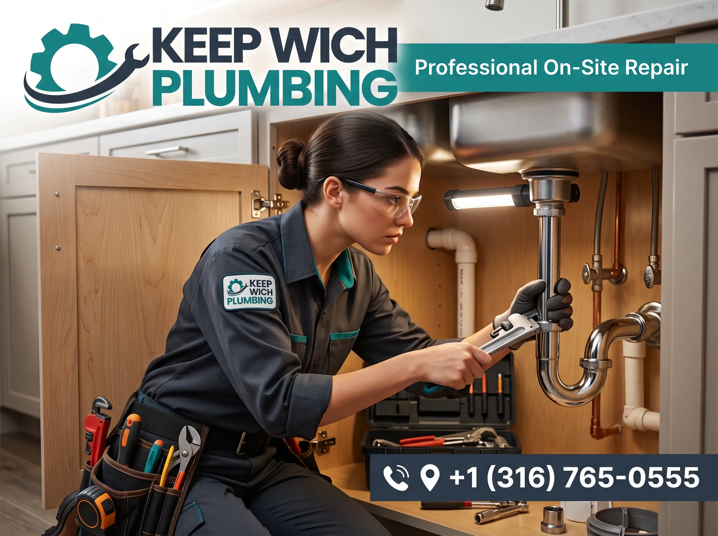 Professional On-Site Emergency Plumbing Repair — Keep Wich Plumbing Wichita